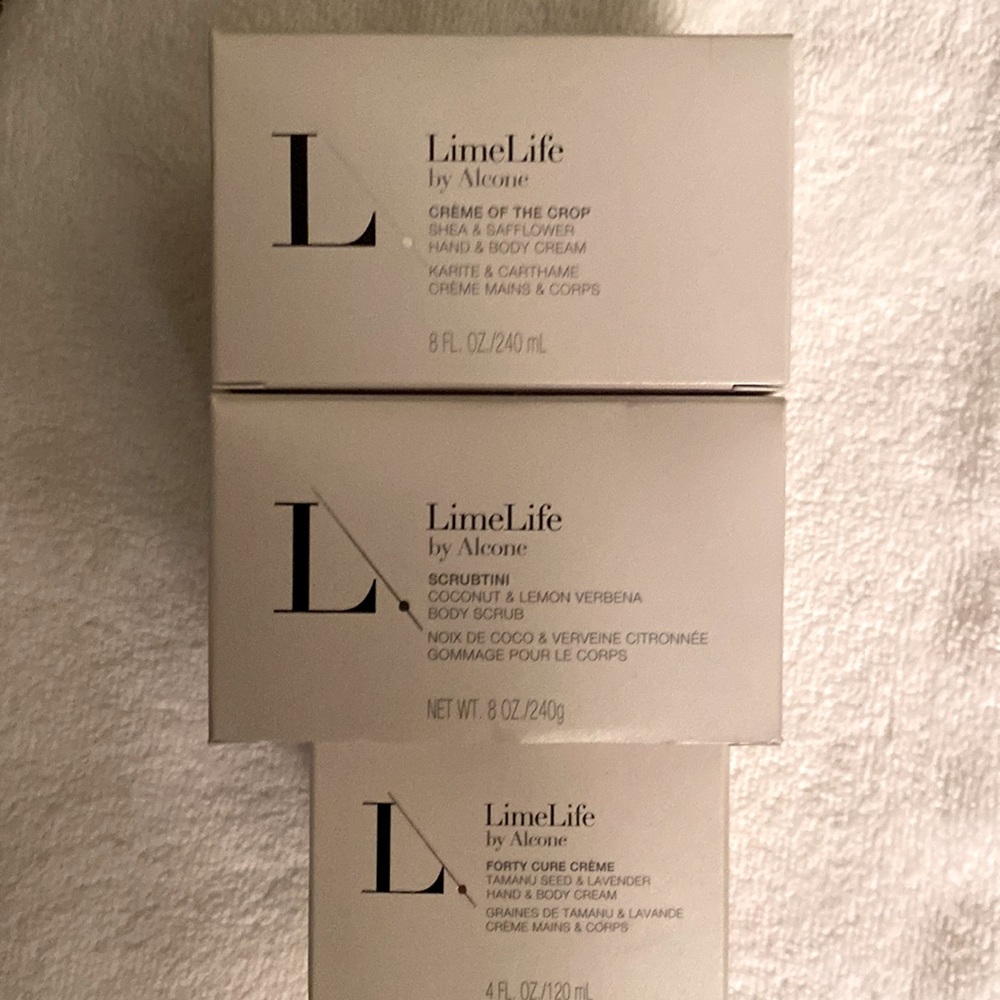 LimeLife Body Scrubs. BUNDLED